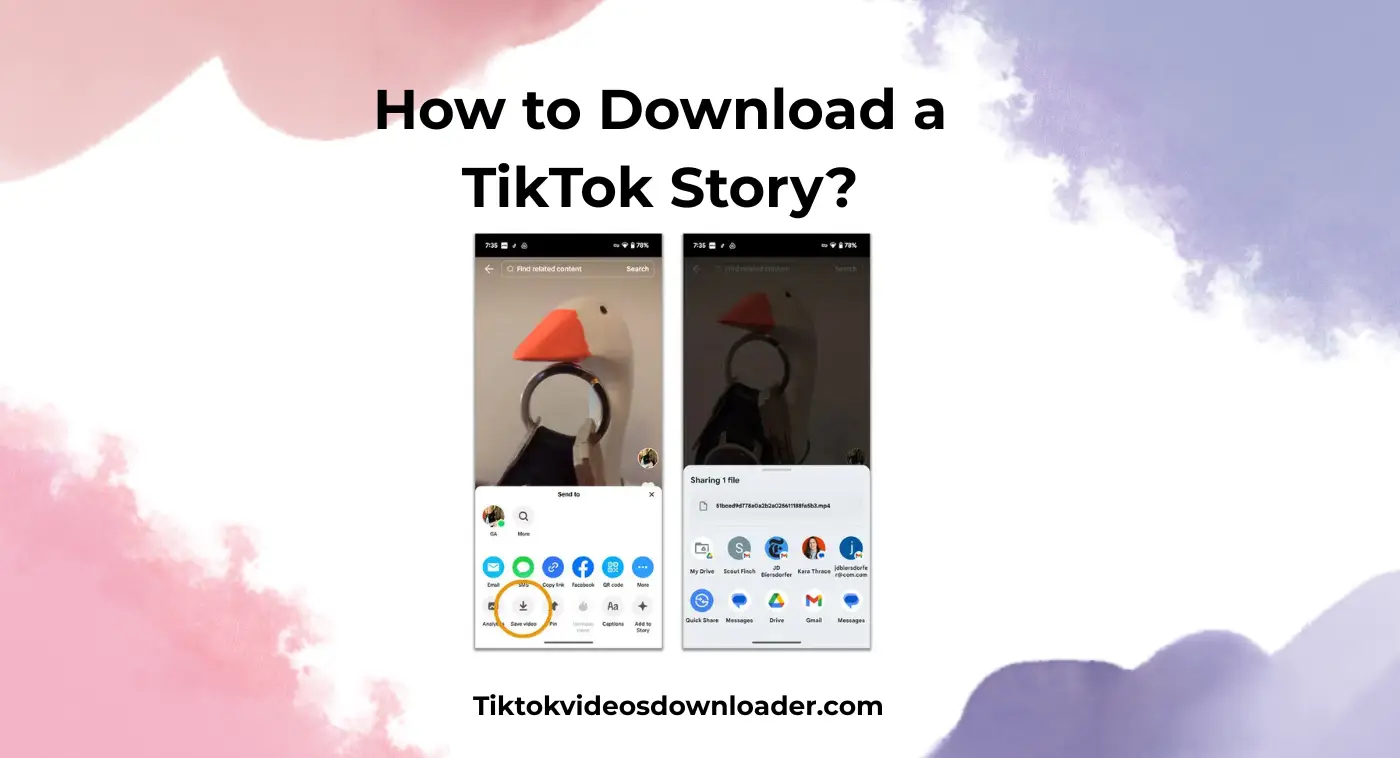 How to Download a TikTok Story How to Download a TikTok Story from friends and creators